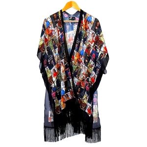 Rare Michelle Obama Fringe  Kimono